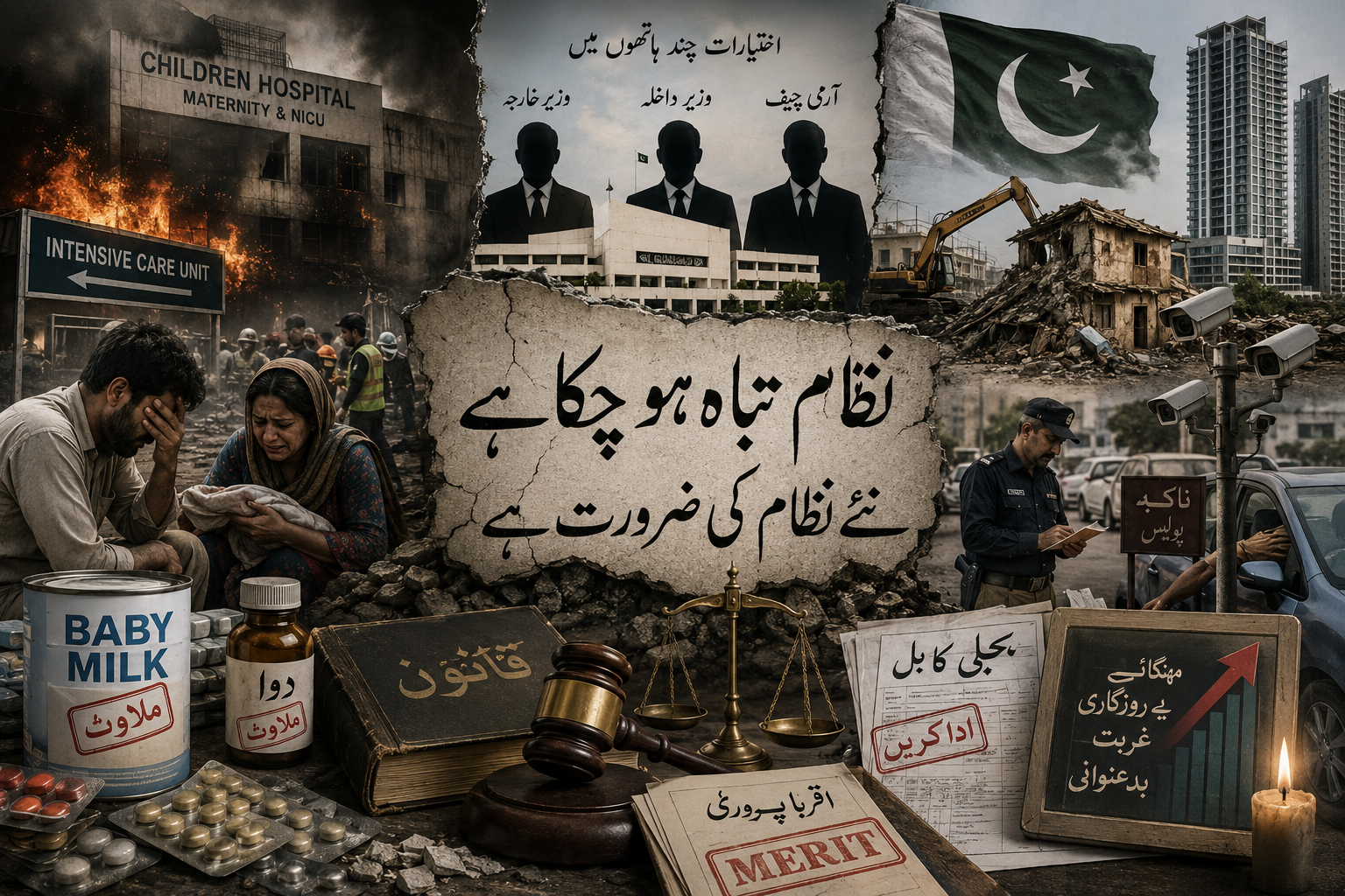 نظام تباہ ہو چکا ہے، مگر نئے نظام کا مطلب کیا ہے؟