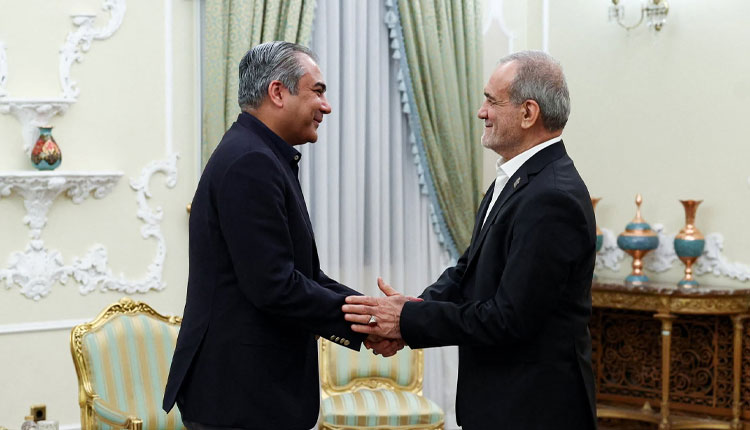 Mohsin Naqvi Meets Iranian President Masoud Pezeshkian, Discusses Stronger Bilateral Cooperation