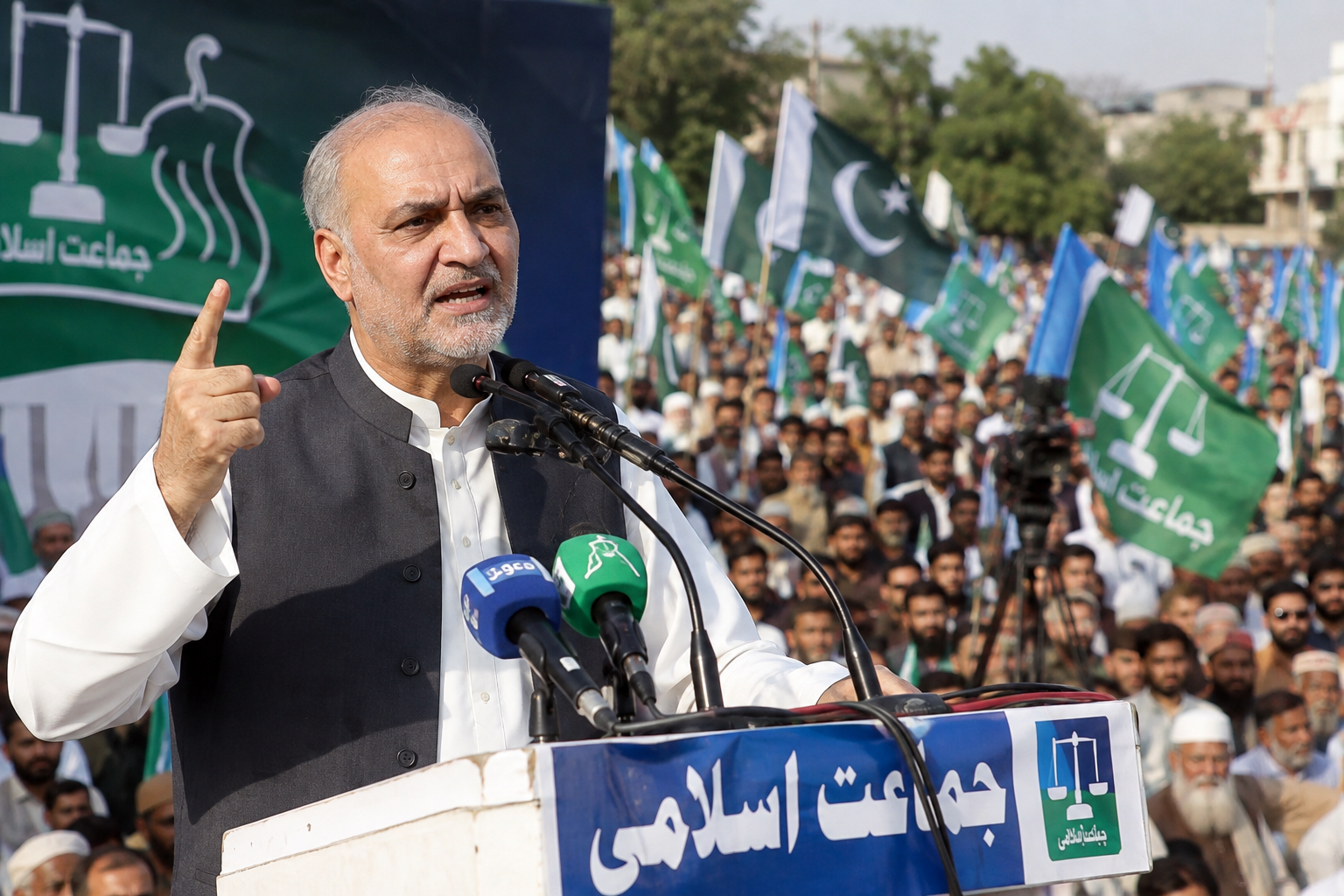 **پٹرولیم لیوی اور مہنگائی کے خلاف جماعت اسلامی کا ملک گیر احتجاج، 170 اضلاع میں دھرنے اور شاہراہیں بند کرنے کا اعلان**